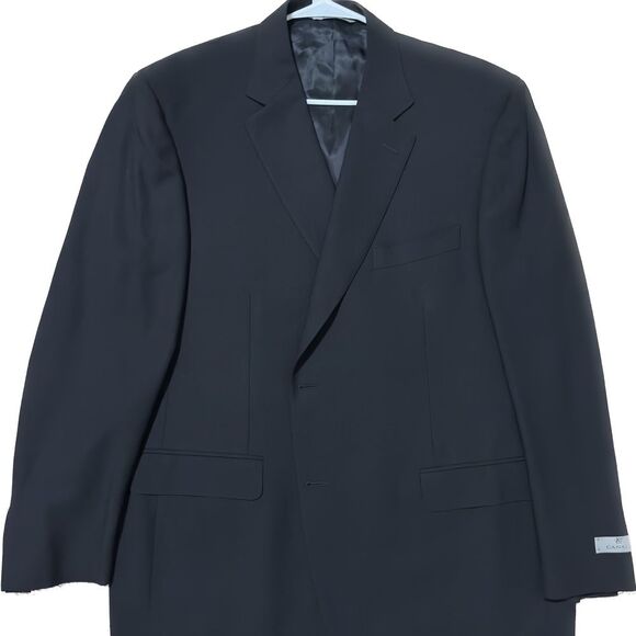 New Canali Black UnTailored Blazer